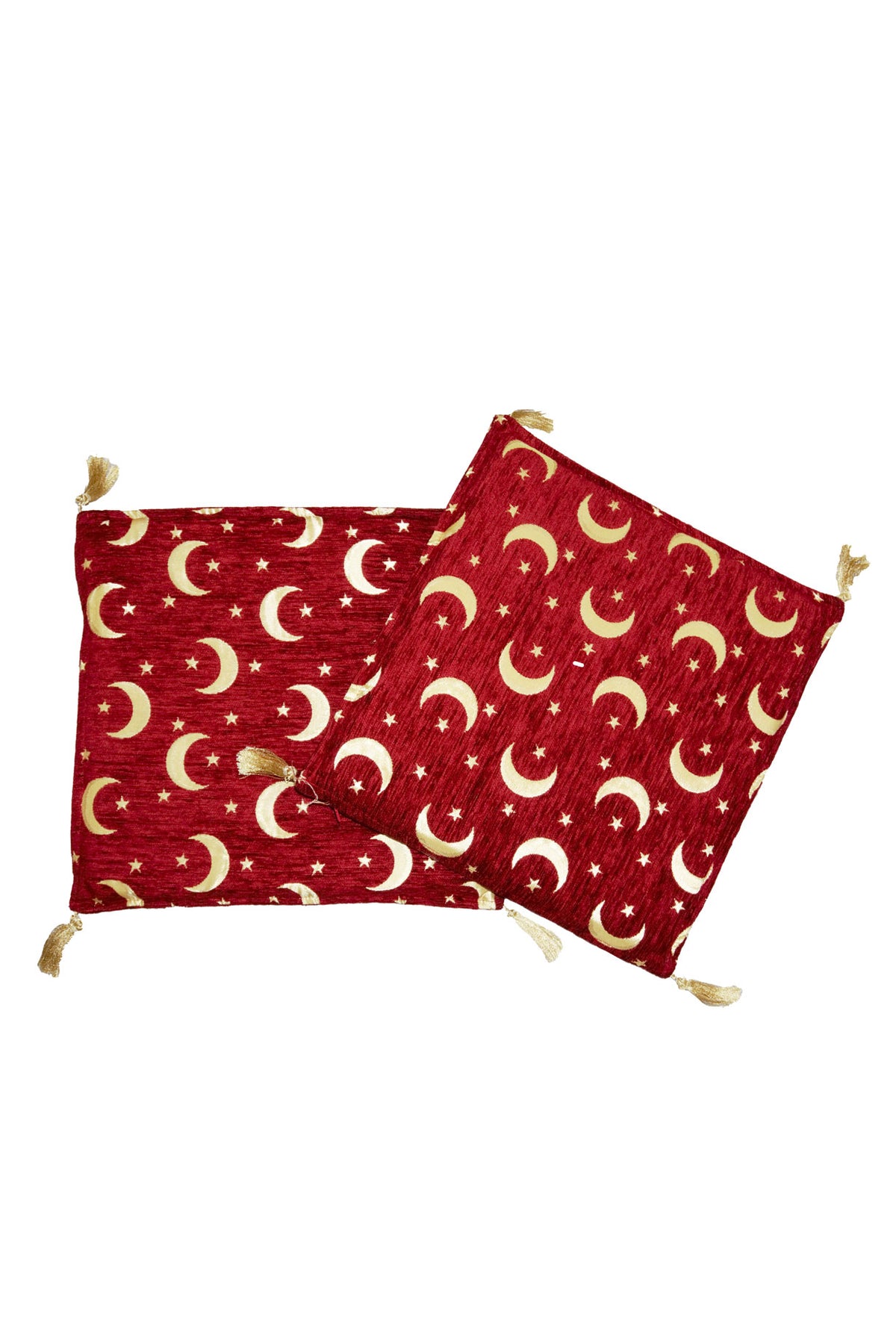 Almohadones Kayseri Tela-tapicería Rojo