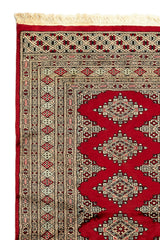 Alfombra Persa Bukara Yamouth Rojo