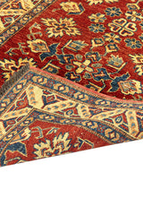 Alfombra Caucasica Kazak Rojo Biege