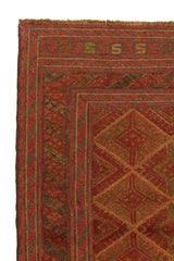 Alfombra Kilim Soumak Rojo