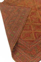 Alfombra Kilim Soumak Rojo