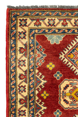 Alfombra Caucasica Kazak Rojo Biege