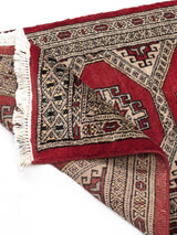 Alfombra Persa Bukara Rojo Beige