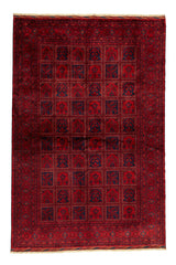 Alfombra Persa Afgan Rojo