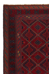Alfombra Kilim Soumak Rojo