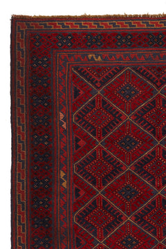 Alfombra Kilim Soumak Rojo