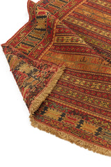 Alfombra Kilim Soumak Rojo