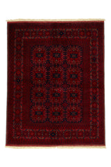 Alfombra Persa Afgan Rojo