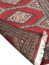 Alfombra Persa Bukara Rojo Beige