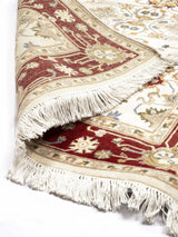Alfombra Persa Sarouk Rojo Beige