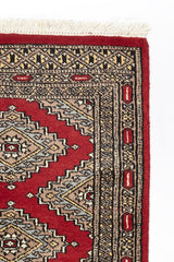 Alfombra Persa Bukara Rojo