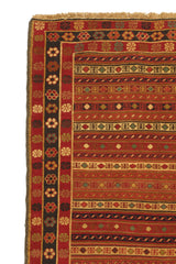 Camino Kilim Soumak Rojo