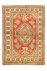 Alfombra Caucasica Kazak Rojo Biege