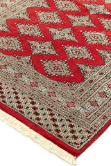 Alfombra Persa Bukara Yamouth Rojo