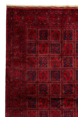 Alfombra Persa Afgan Rojo