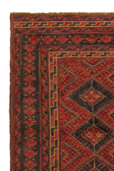 Alfombra Kilim Soumak Rojo