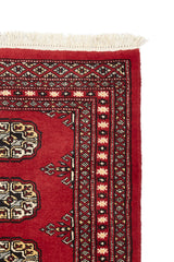 Alfombra Persa y Oriental con un diseño elaborado y patrones en tonos cálidos, destacando su elegancia y detalles intrincados en un formato de producto
