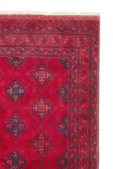 Alfombra Persa Afgan Rojo