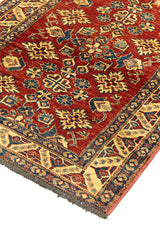 Alfombra Caucasica Kazak Rojo Biege