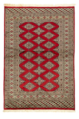 Alfombra Persa Bukara Yamouth Rojo