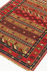 Camino Kilim Soumak Rojo