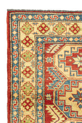 Alfombra Caucasica Kazak Rojo Biege