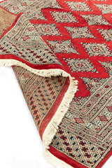 Alfombra Persa Bukara Yamouth Rojo