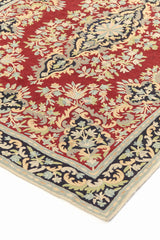 Alfombra Tapiz Aubusson Rojo