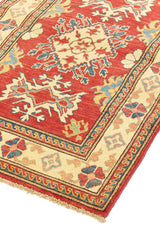 Alfombra Caucasica Kazak Rojo Biege
