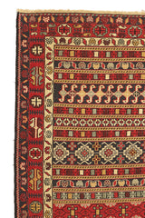 Camino Kilim Soumak Rojo