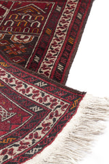 Alfombra Turca Belusch Oración Rojo