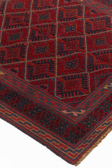 Alfombra Kilim Soumak Rojo