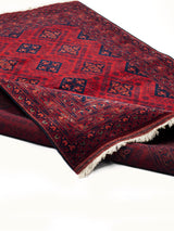 Alfombra Persa Afgan Rojo