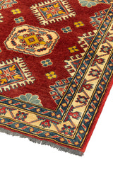 Alfombra Caucasica Kazak Rojo Biege
